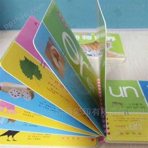 婴幼儿卡片彩图汉语拼音认识卡印刷