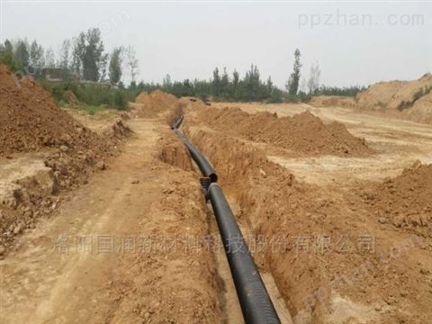 高速公路预埋管道厂家，河南钢带排水管厂