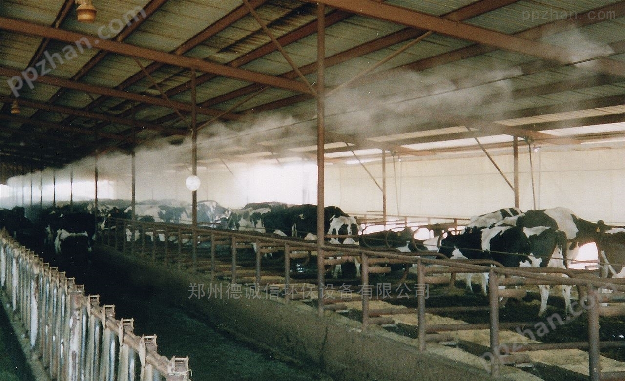 养殖行业加湿器 喷雾除臭加湿设备效果