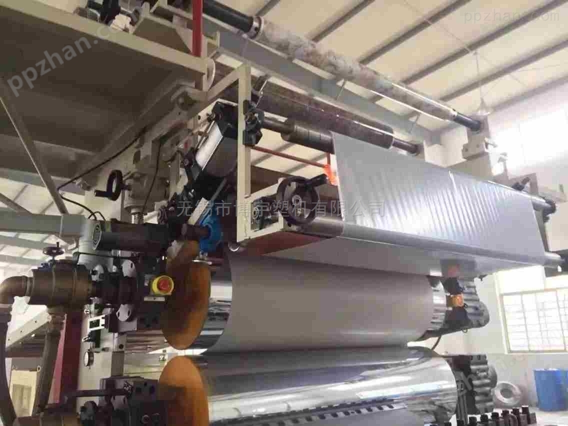 PVC三合一地板五辊生产线机械设备